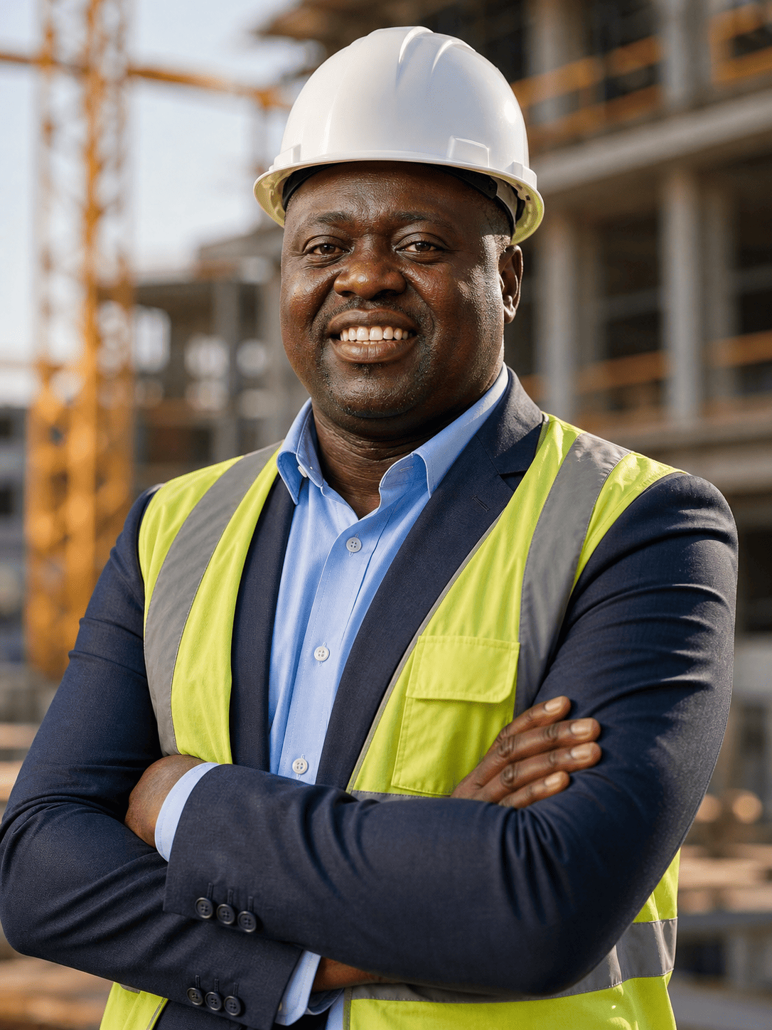 Supervision de chantier par Romanik Nkuida